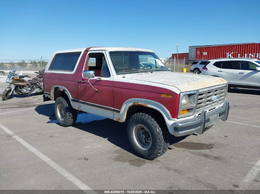 1984 Ford Bronco U100