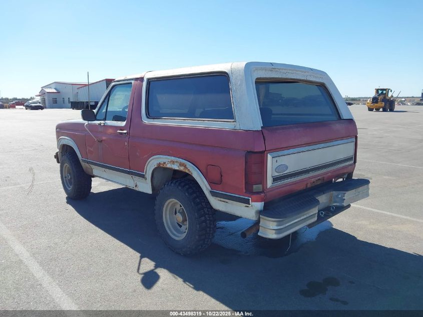 1FMEU15G7ELA23587 1984 FORD BRONCO photo no. 3