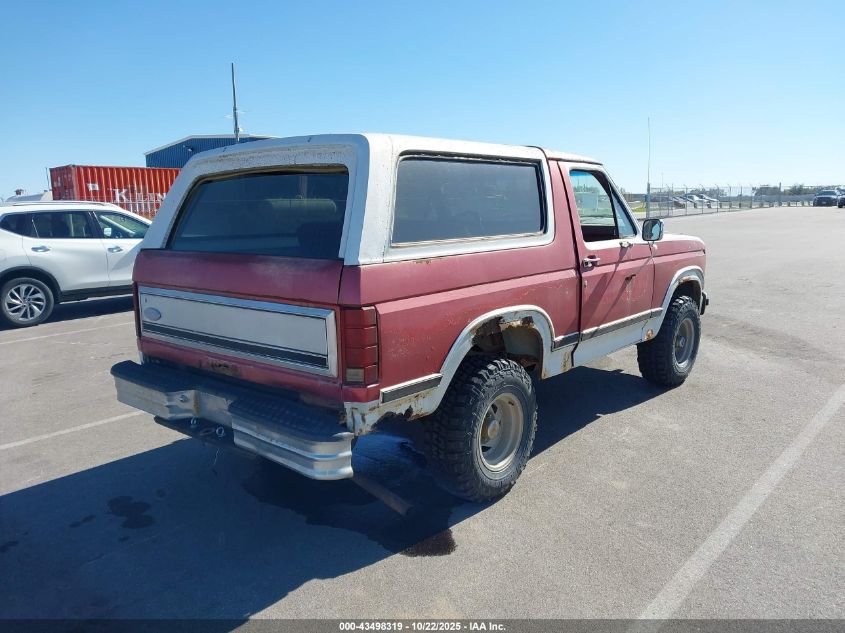 1FMEU15G7ELA23587 1984 FORD BRONCO photo no. 4