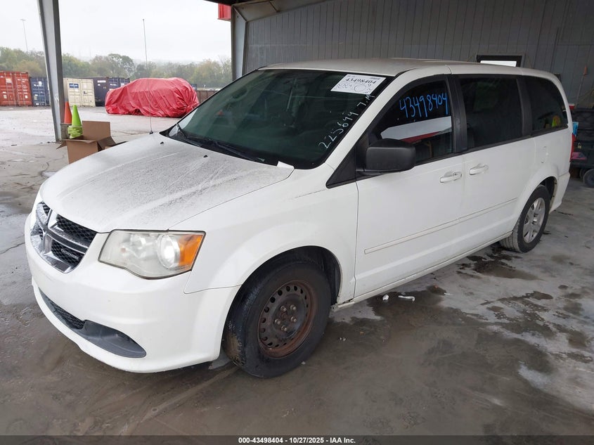 2012 Dodge Grand Caravan Se/Avp VIN: 2C4RDGBG7CR225699 Lot: 43498404
