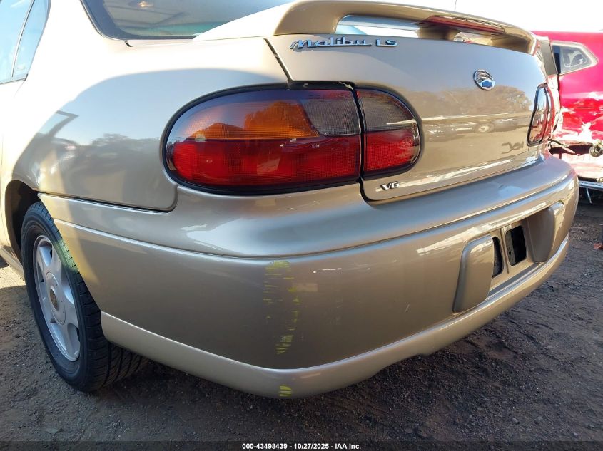 2001 Chevrolet Malibu Ls VIN: 1G1NE52J016148344 Lot: 43498439