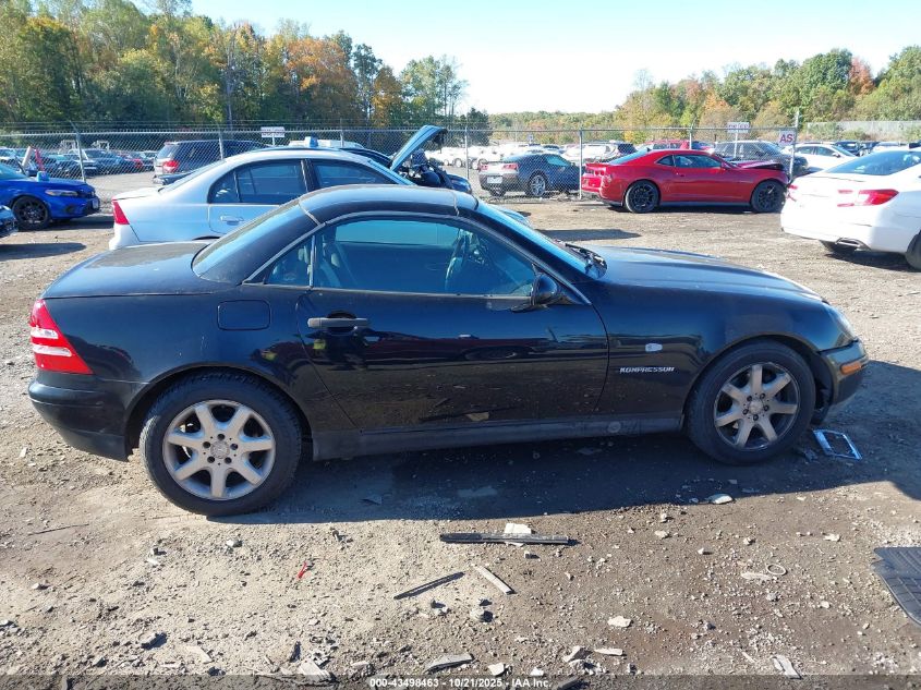 1998 Mercedes-Benz Slk 230 VIN: WDBKK47F1WF010349 Lot: 43498463