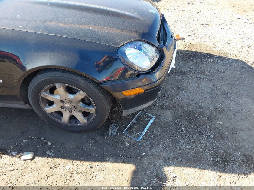 1998 Mercedes-Benz Slk 230 VIN: WDBKK47F1WF010349 Lot: 43498463