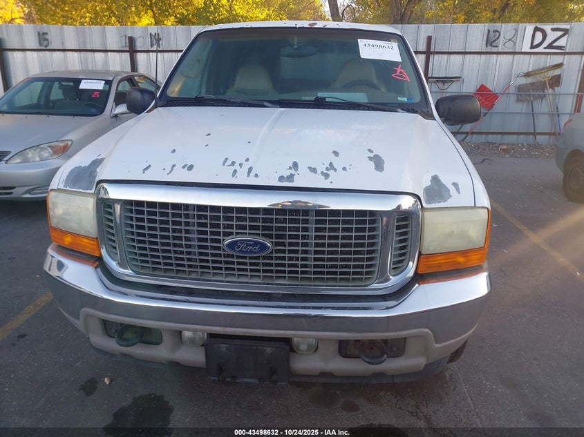 2001 Ford Excursion Limited VIN: 1FMNU42S71EA48708 Lot: 43498632