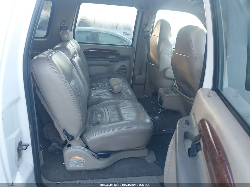 2001 Ford Excursion Limited VIN: 1FMNU42S71EA48708 Lot: 43498632