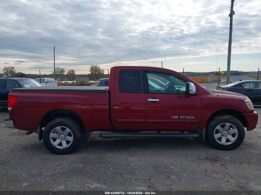2006 Nissan Titan Le VIN: 1N6BA06B36N510091 Lot: 43498733