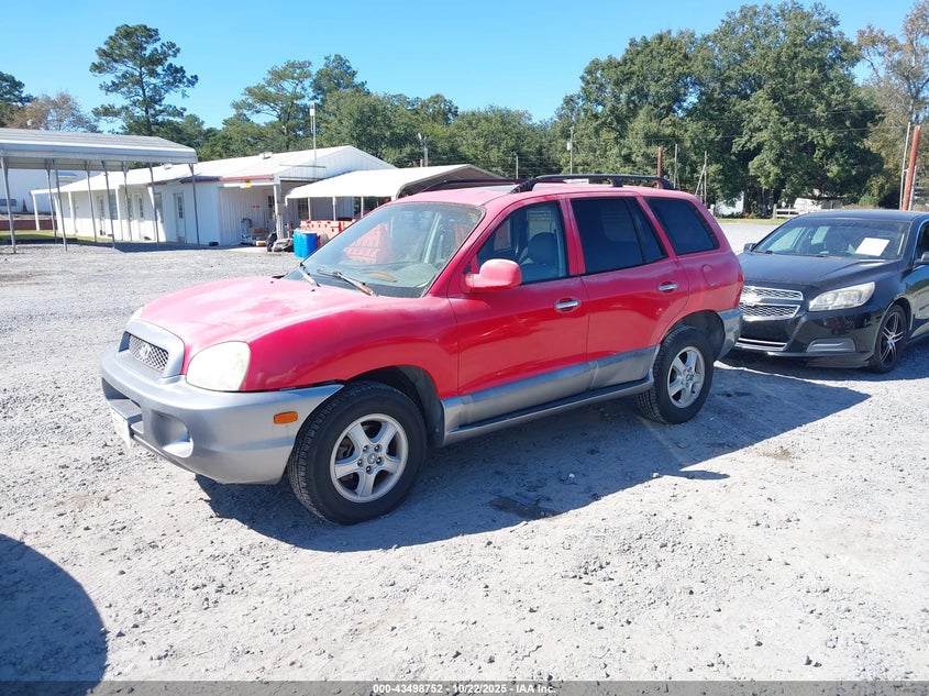 KM8SC13E13U524067 2003 HYUNDAI SANTA FE photo no. 2