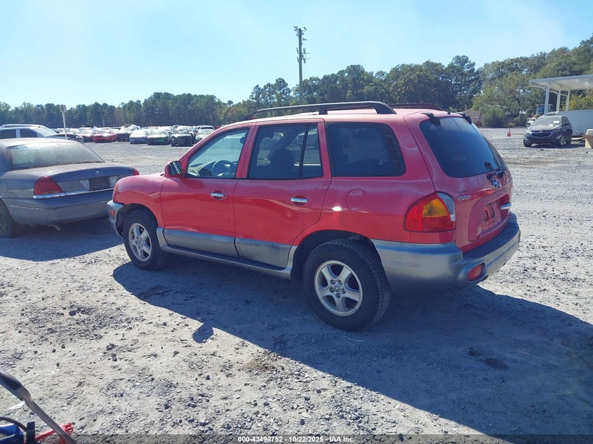 KM8SC13E13U524067 2003 HYUNDAI SANTA FE photo no. 3