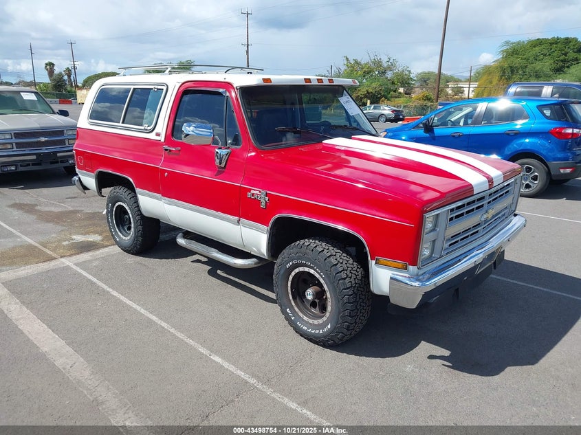 1985 Chevrolet Blazer K10
