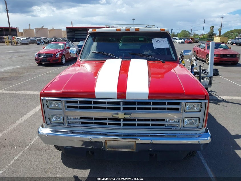 1985 Chevrolet Blazer K10 VIN: 1G8EK18H6FF210084 Lot: 43498754