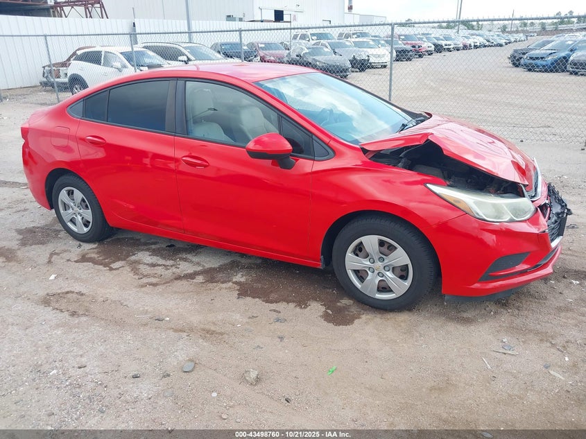 1G1BC5SM5G7289688 2016 Chevrolet Cruze Ls Auto auction photo 1