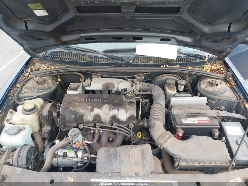 2001 Saturn Sl VIN: 1G8ZF52821Z338299 Lot: 43498773