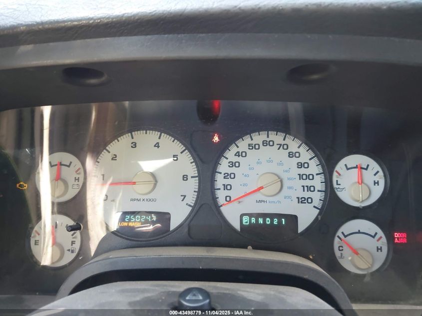 2005 Dodge Ram 1500 Slt VIN: 1D7HA18N65S299727 Lot: 43498779