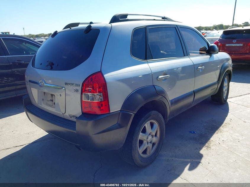 KM8JN12D35U048003 2005 HYUNDAI TUCSON photo no. 4