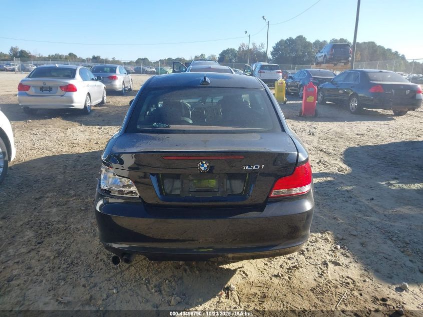 2009 BMW 128I VIN: WBAUP73589VK74623 Lot: 43498790