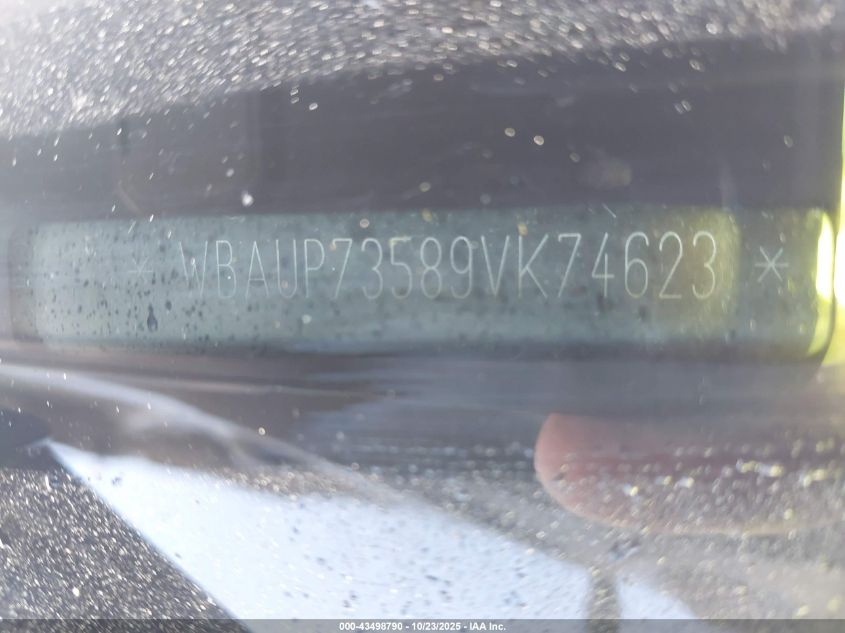 2009 BMW 128I VIN: WBAUP73589VK74623 Lot: 43498790