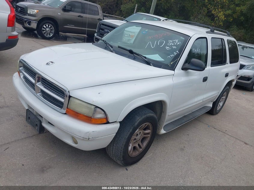 1B4HR48N52F128330 2002 DODGE DURANGO photo no. 2