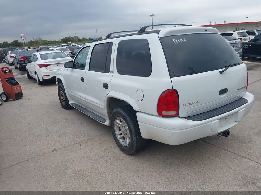 1B4HR48N52F128330 2002 DODGE DURANGO photo no. 3