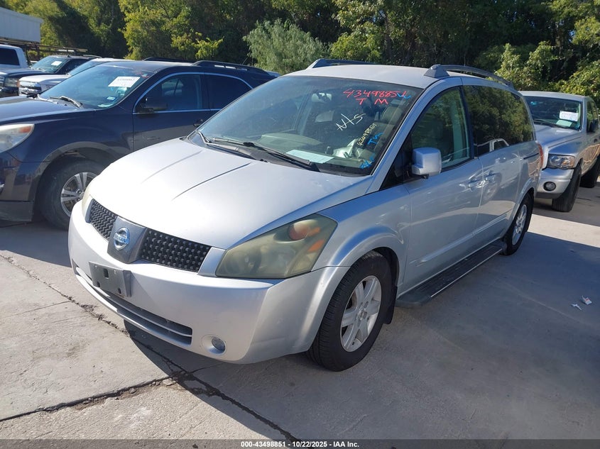 5N1BV28U84N325156 2004 NISSAN QUEST photo no. 2