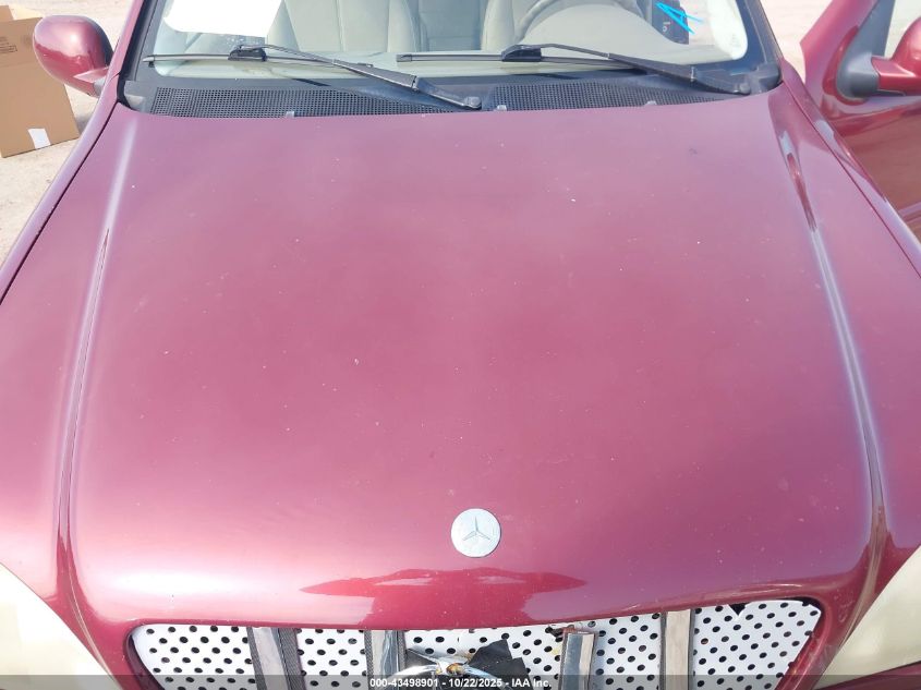 2001 Mercedes-Benz Ml 320 VIN: 4JGAB54E41A240502 Lot: 43498901