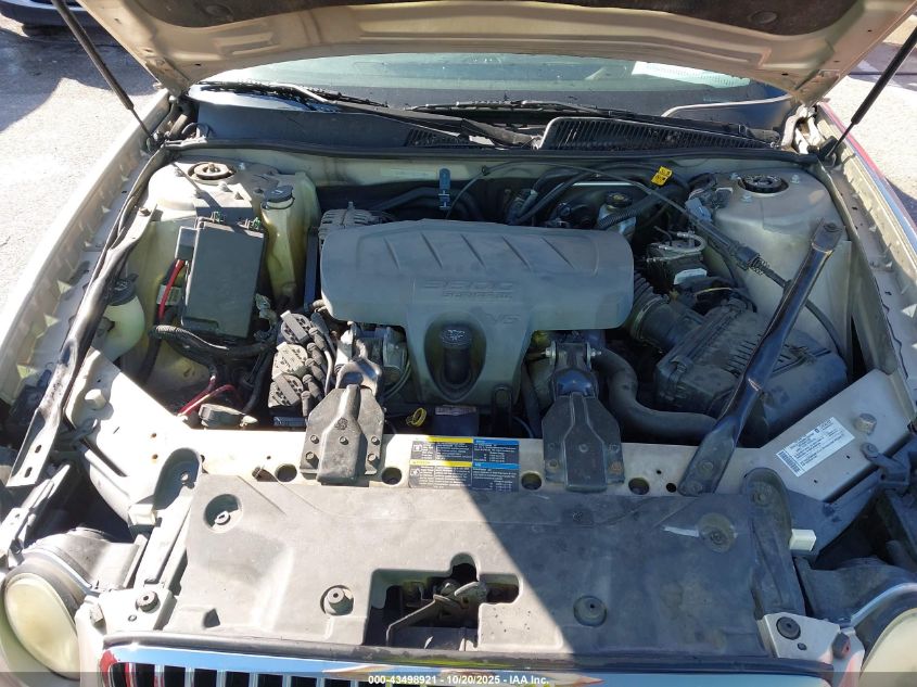 2008 Buick Lacrosse Cxl VIN: 2G4WD582081179105 Lot: 43498921