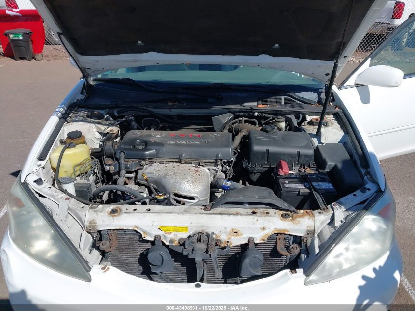 2002 Toyota Camry Le/Se/Xle VIN: JTDBE32K720100500 Lot: 43498931