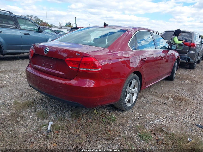 2015 VOLKSWAGEN PASSAT 1.8T LIMITED EDITION 1VWAT7A38FC102809