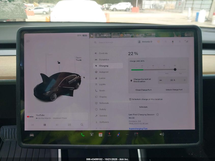 2020 Tesla Model 3 Standard Range Plus Rear-Wheel Drive/Standard Range Rear-Wheel Drive VIN: 5YJ3E1EA6LF645568 Lot: 43499102