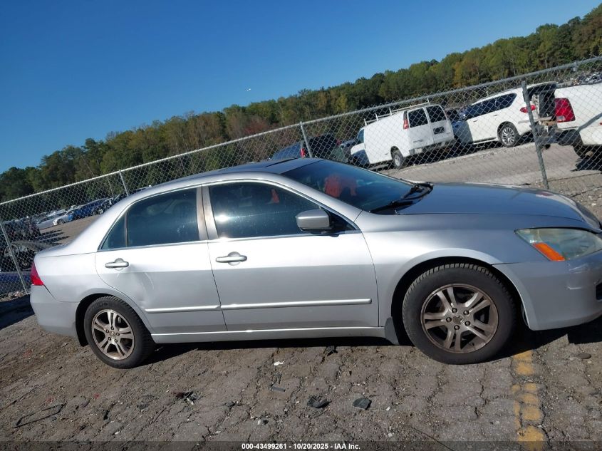 2006 Honda Accord 2.4 Ex VIN: 1HGCM56766A041756 Lot: 43499261