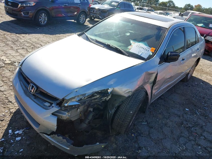 2006 Honda Accord 2.4 Ex VIN: 1HGCM56766A041756 Lot: 43499261