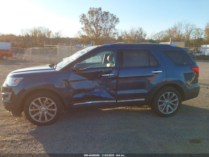 2016 Ford Explorer Limited VIN: 1FM5K8F80GGB02813 Lot: 43499286