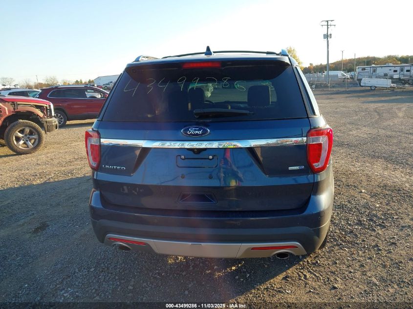 2016 Ford Explorer Limited VIN: 1FM5K8F80GGB02813 Lot: 43499286