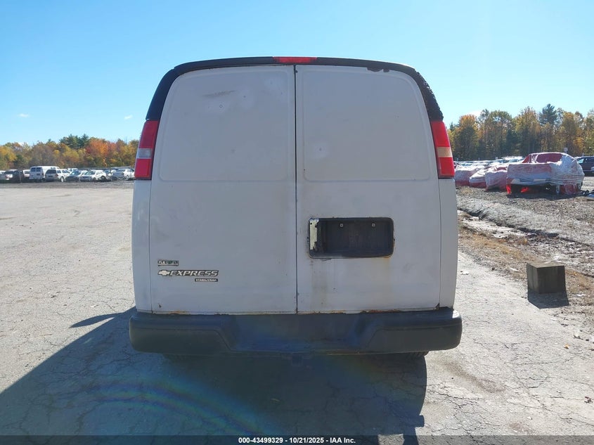 2012 Chevrolet Express 2500 Work Van VIN: 1GCWGFCAXC1127673 Lot: 43499329