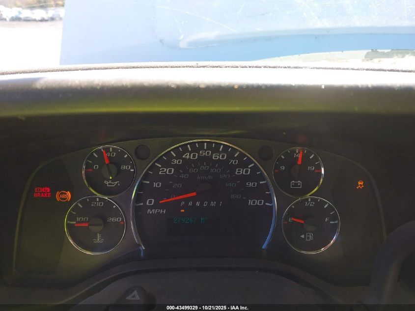 2012 Chevrolet Express 2500 Work Van VIN: 1GCWGFCAXC1127673 Lot: 43499329