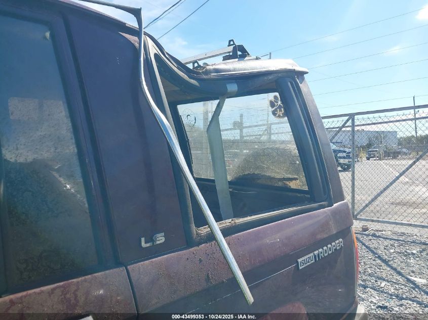 1990 Isuzu Trooper VIN: JACCH58R1L7905315 Lot: 43499353