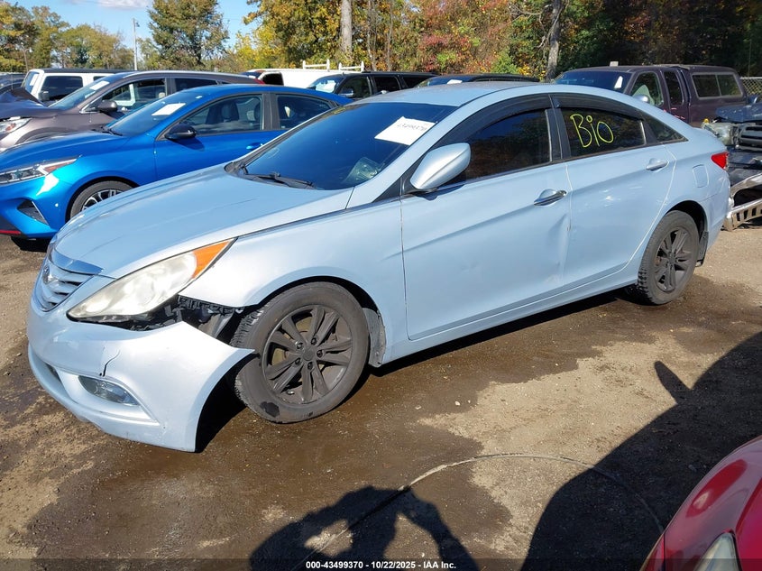 2013 HYUNDAI SONATA GLS 5NPEB4AC6DH657362