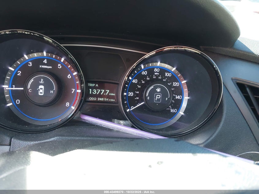 2013 HYUNDAI SONATA GLS 5NPEB4AC6DH657362