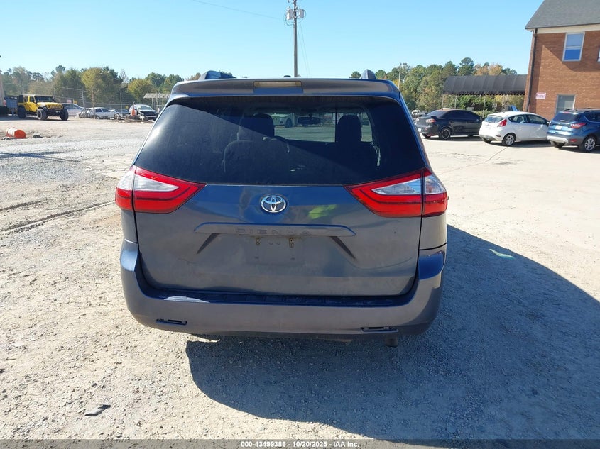 2015 TOYOTA SIENNA LE 8 PASSENGER 5TDKK3DC4FS574213