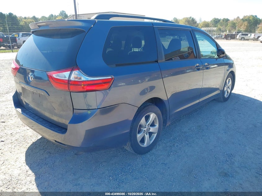 2015 TOYOTA SIENNA LE 8 PASSENGER 5TDKK3DC4FS574213