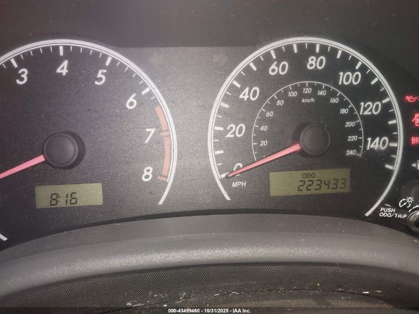 2009 Toyota Corolla VIN: 1NXBU40EX9Z094079 Lot: 43499460