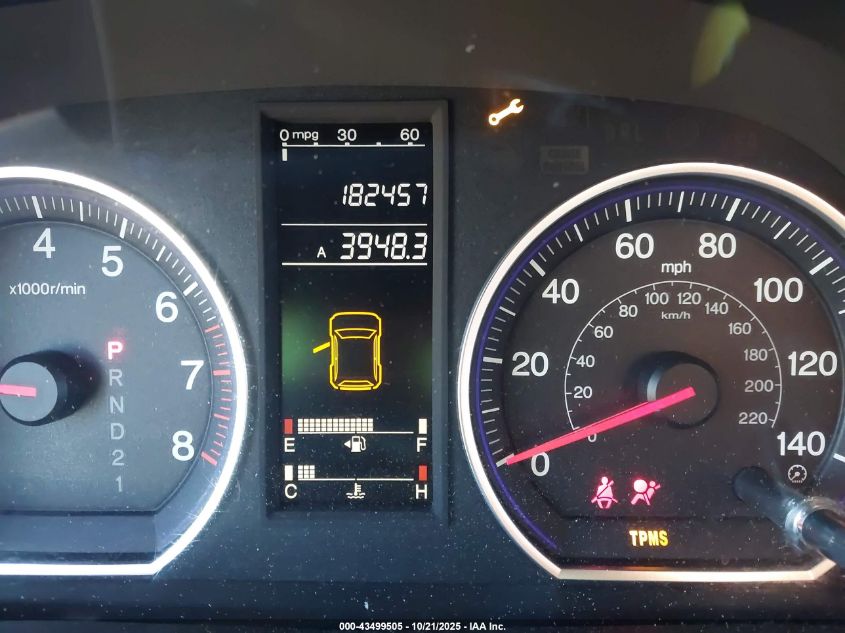 2007 Honda Cr-V Ex-L VIN: JHLRE38777C037912 Lot: 43499505