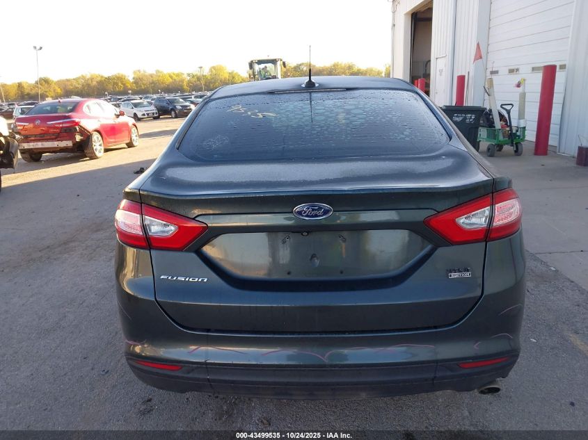 2015 Ford Fusion S VIN: 3FA6P0G70FR135373 Lot: 43499535
