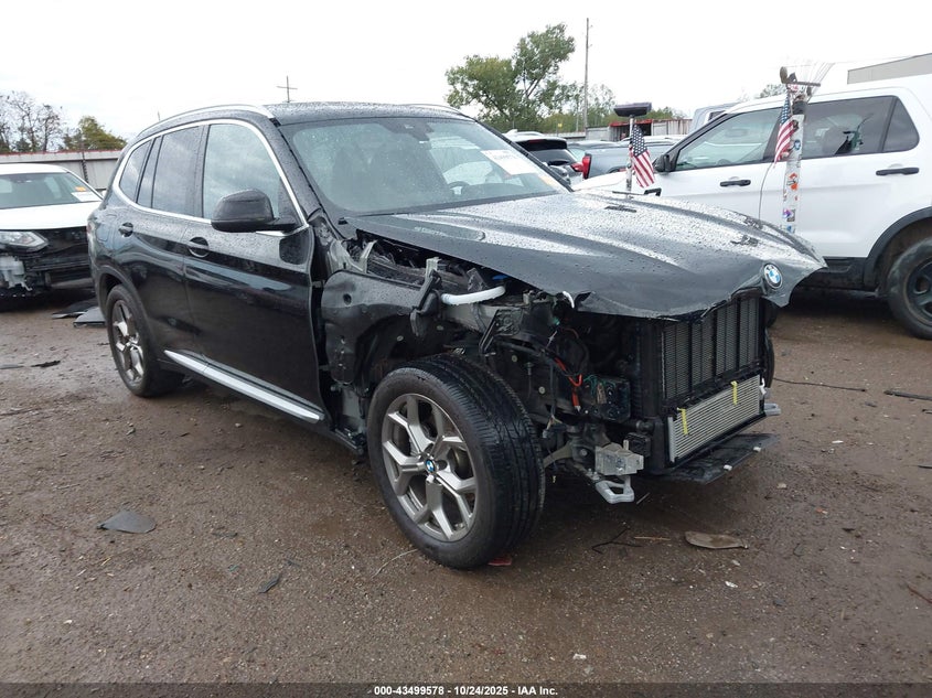 2022 BMW X3 XDRIVE30I - 5UX53DP05N9M75350