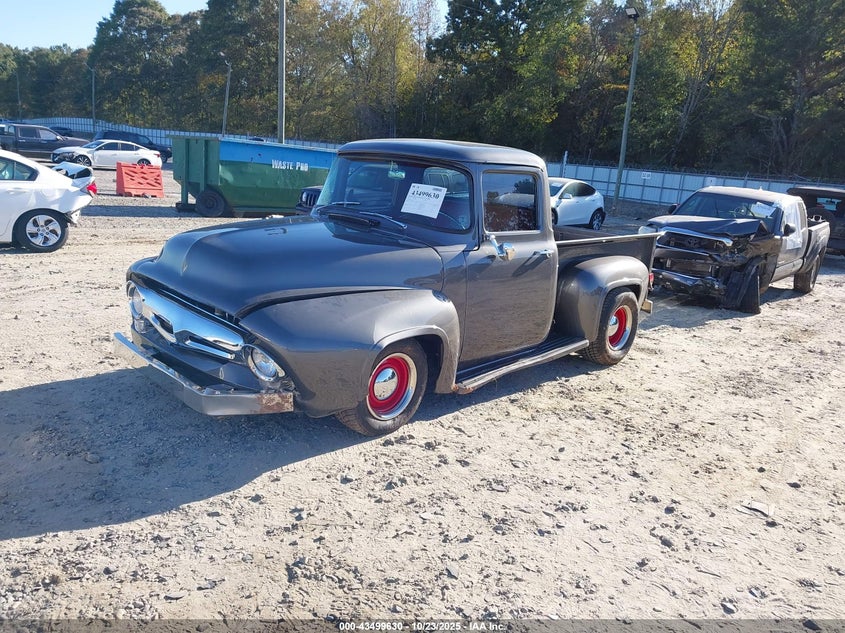 F10D6R25822 1956 FORD F-150 photo no. 2