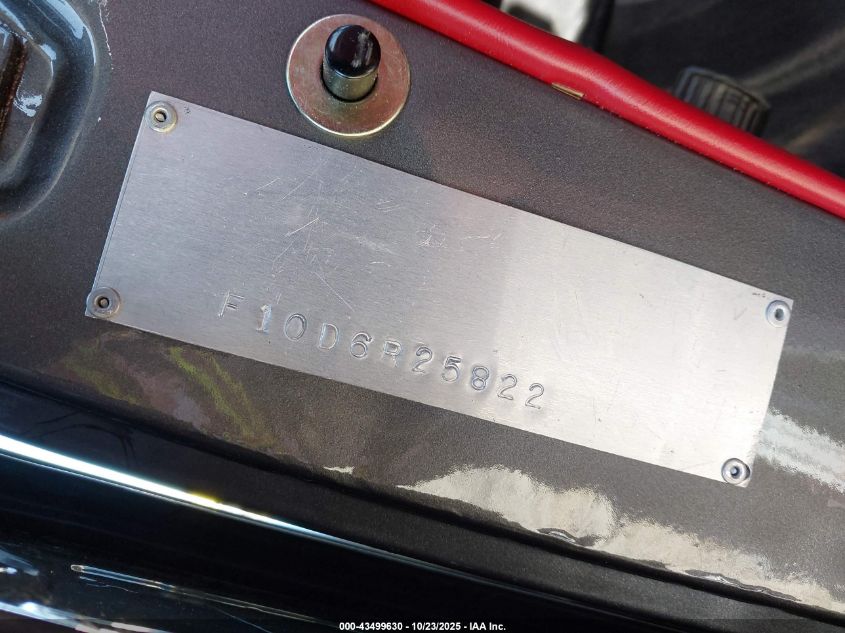 1956 Ford F-150 VIN: F10D6R25822 Lot: 43499630