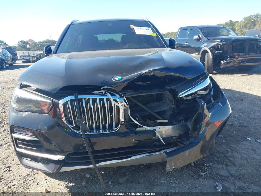 2020 BMW X5 Sdrive40I VIN: 5UXCR4C00LLE30525 Lot: 43499666