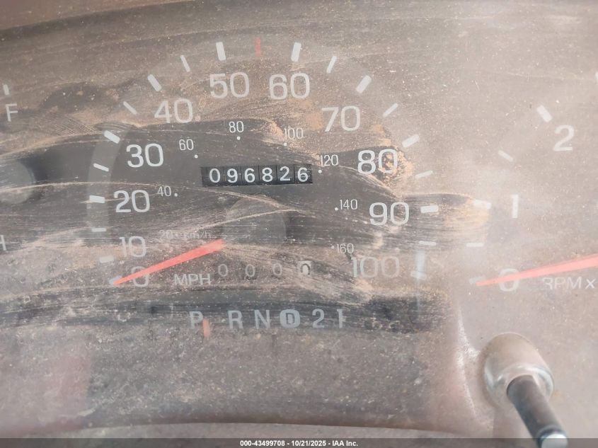 1997 Ford F-150 Lariat/Standard/Xl/Xlt VIN: 1FTDF17W6VNA58530 Lot: 43499708