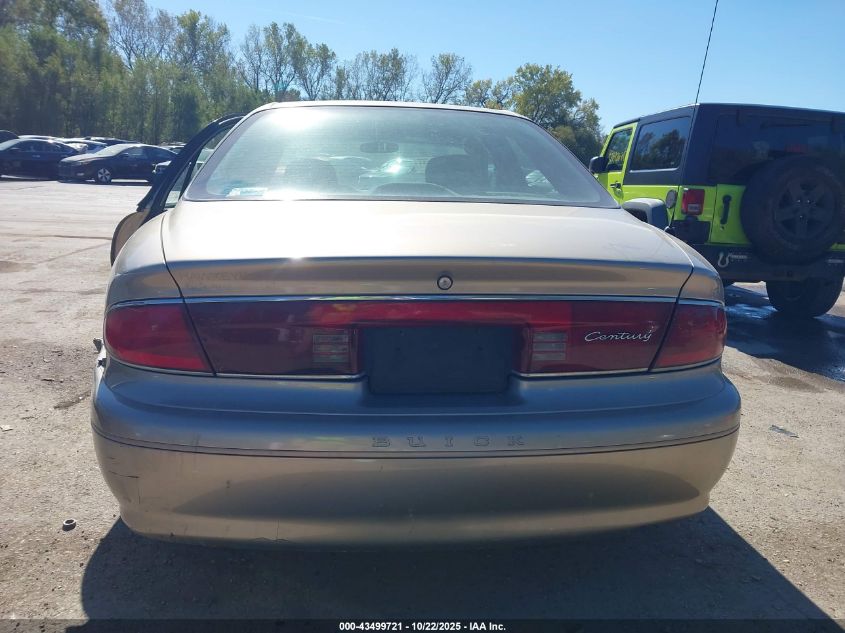 2003 Buick Century Custom VIN: 2G4WS52J031138777 Lot: 43499721