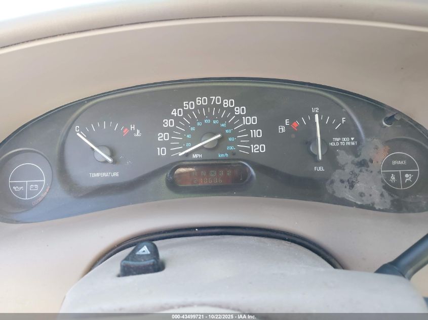 2003 Buick Century Custom VIN: 2G4WS52J031138777 Lot: 43499721