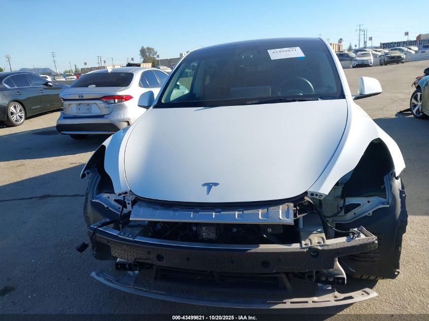 2021 Tesla Model Y Long Range Dual Motor All-Wheel Drive VIN: 5YJYGDEE9MF094414 Lot: 43499821